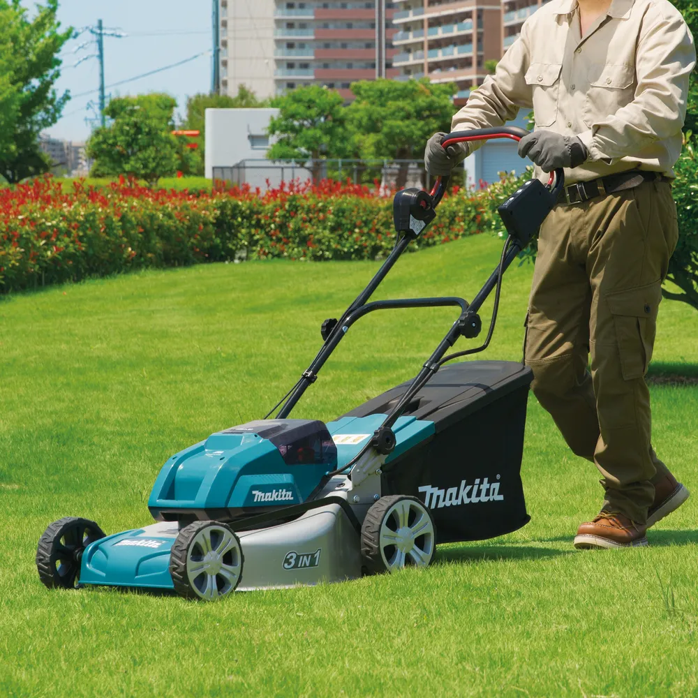 Makita akumulinis pjovėjas DLM460Z, be akumuliatoriaus ir įkroviklio