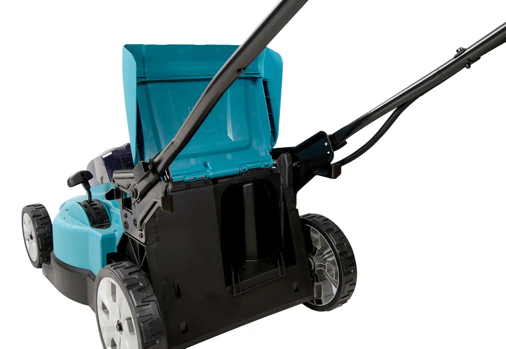 Makita cordless lawnmower DLM480Z, without battery and charger