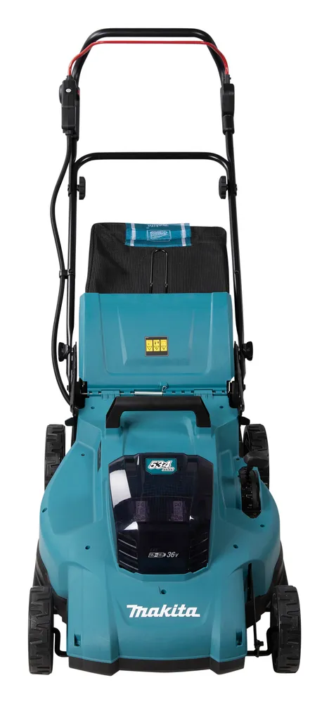 Pildil on Makita akumuruniiduk DLM538Z, mis on ilma aku ja laadijata.