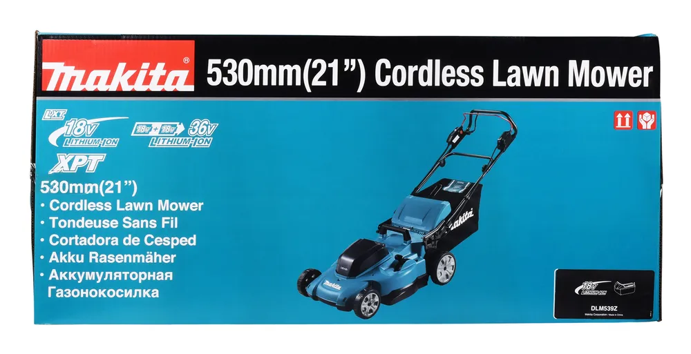 Makita akumulinis vejapjovė DLM539Z, be akumuliatoriaus ir įkroviklio