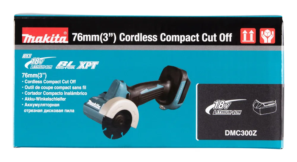 "Makita" akumuliatorinis kompaktiškas pjoviklis DMC300Z, be akumuliatoriaus ir įkroviklio
