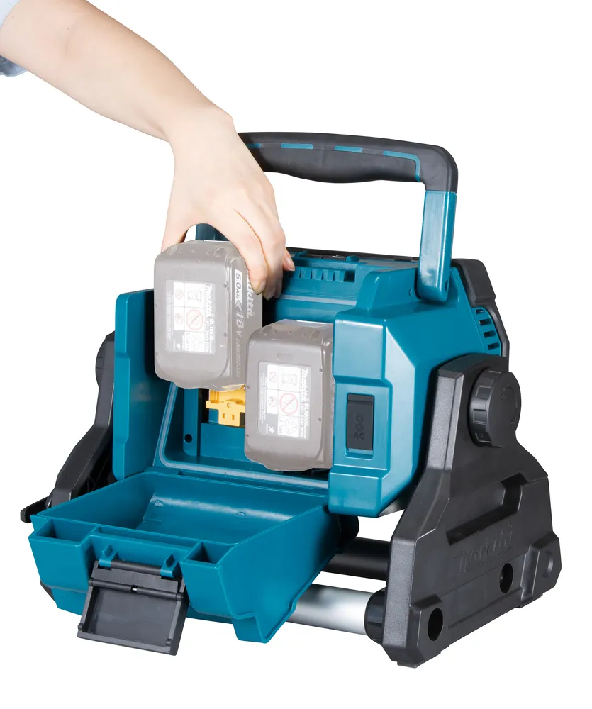 Makita LED spotlight DML809, without battery and charger