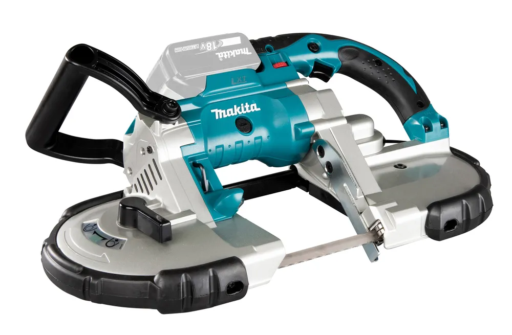 Makita аккумуляторная ленточная пила DPB180Z, без аккумулятора и зарядного устройства