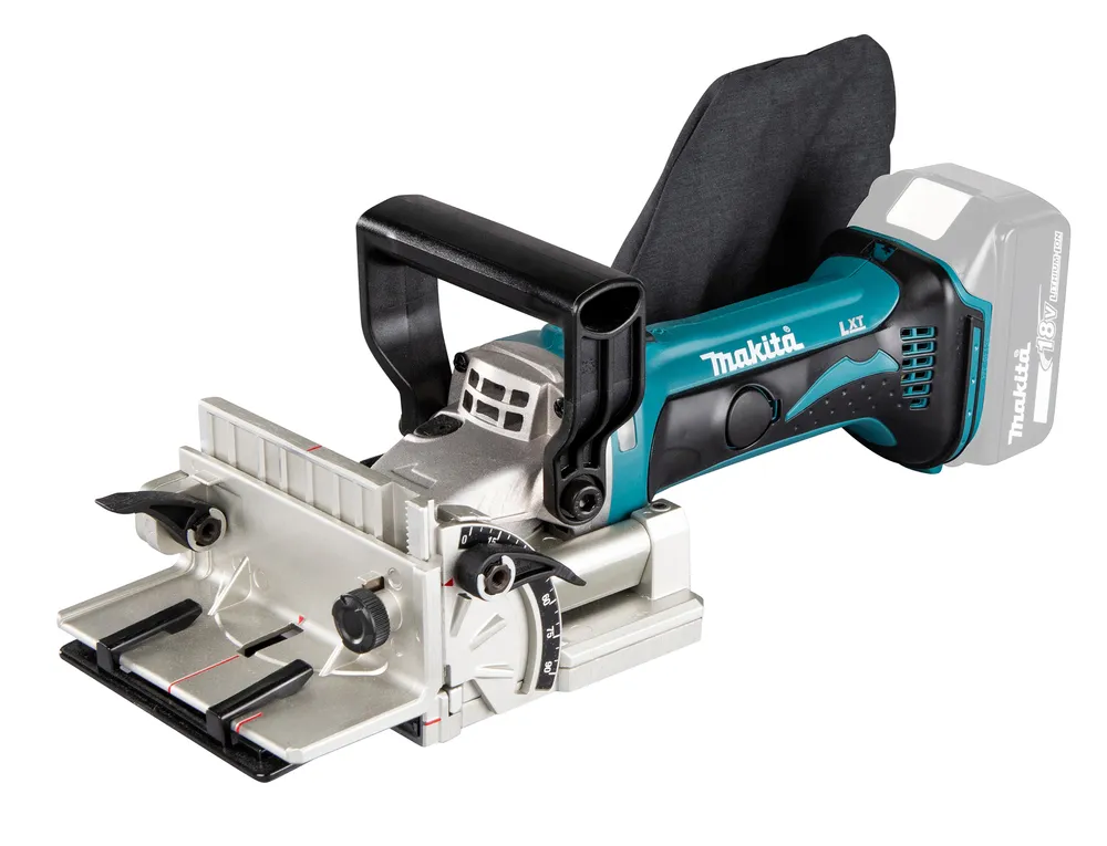 Makita cordless biscuit joiner DPJ180Z, without battery and charger