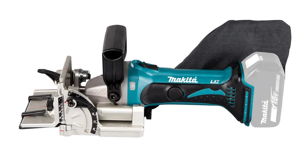 Makita cordless biscuit joiner DPJ180Z, without battery and charger