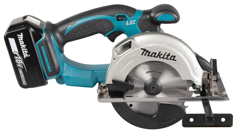 Pildil on Makita akuketassaag DSS501Z, millel on 18V liitiumioonaku.