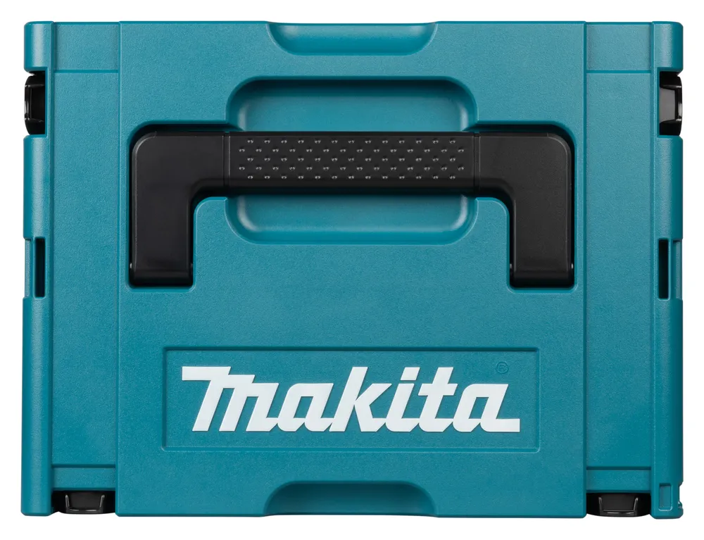 Pildil on näha Makita akuklambripüstoli DST630ZJ säilituskarp.