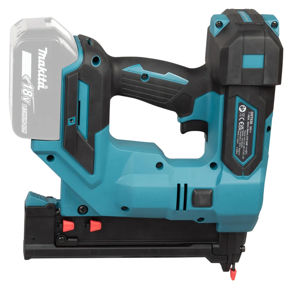 Pildil on näha Makita akuklambripüstol DST630ZJ.
