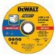 DeWalt cutting disc FASTCUT 125 x 1.0 x 22.23 mm 100 pcs