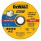 DeWalt cutting disc FASTCUT 125 x 1.0 x 22.23 mm INOX 50 pcs