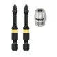 DeWalt Impact Torsion PZ2 x 50 mm - 2 pcs + Magnetic Force Enhancer