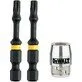 Pildil on DeWalt Impact Torsion TX20 x 50 mm löökotsakute komplekt, mis sisaldab kahte otsakut ja magnetjõu tugevdajat.
