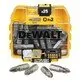 Pildil on DeWalt PZ2 x 25 mm otsakute komplekt, mis sisaldab 25 tükki ja on pakitud kollasesse karpi.