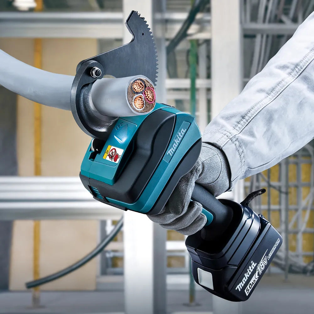 Makita cordless cable cutter DTC100ZK, without battery and charger