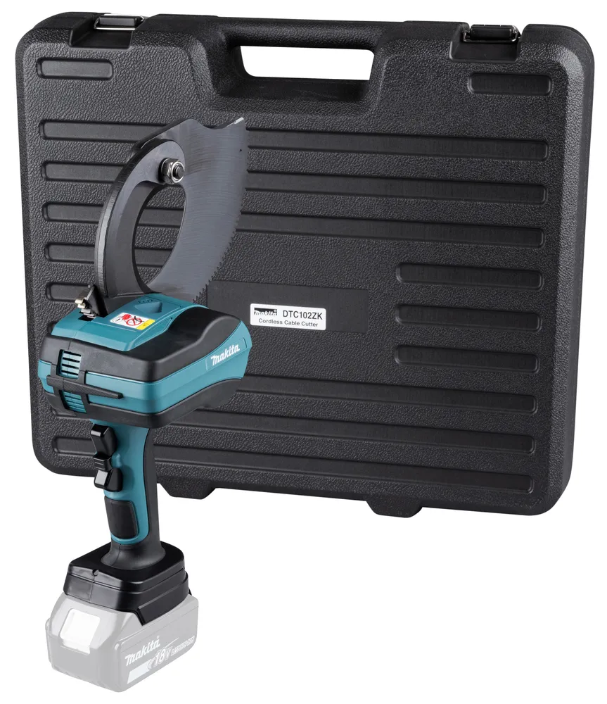 Makita cordless cable cutter DTC102ZK, without battery and charger