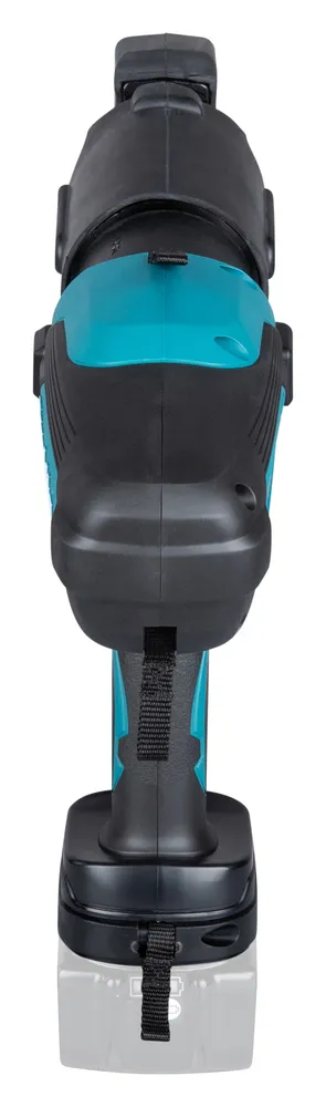 Pildil on Makita akukaablipress DTC302ZK, mis on ilma aku ja laadijata ning näha on tööriista peamist korpust, kaitsekest...