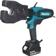 Pildil on Makita akukaablipress DTC303ZK, mis on ilma aku ja laadijata ning millel on näha pressimispea ja käepide.