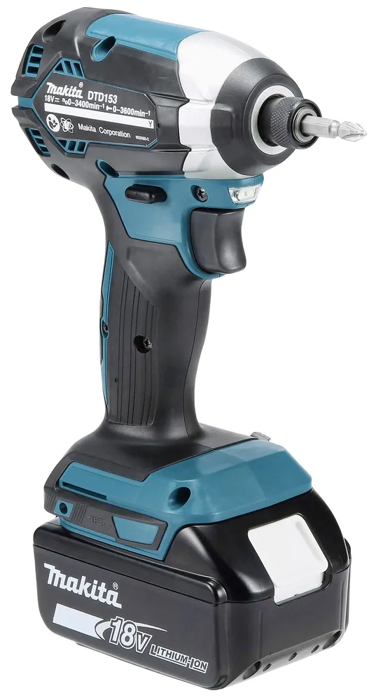 Makita аккумуляторный ударный гайковерт DTD153RTJ