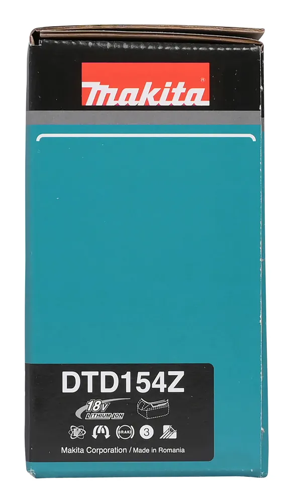 Аккумуляторный ударный гайковерт Makita DTD154Z, без аккумулятора и зарядного устройства