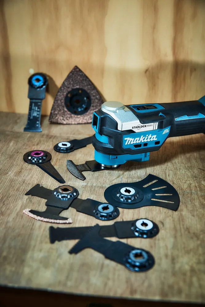 Аккумуляторный универсальный инструмент Makita DTM52ZJX4, без аккумулятора и зарядного устройства