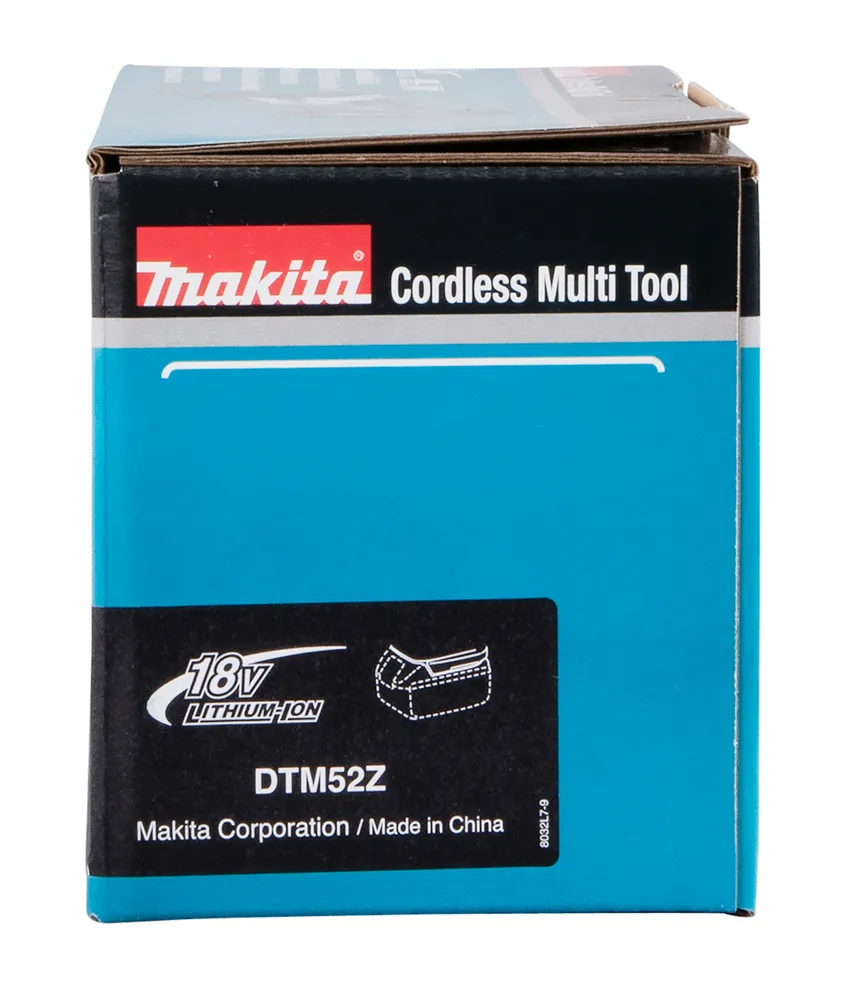 "Makita" akumuliatorinis universalus įrankis DTM52Z, be akumuliatoriaus ir įkroviklio