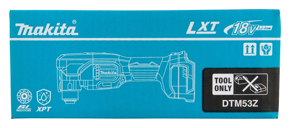 Makita аккумуляторный универсальный инструмент DTM53Z, без аккумулятора и зарядного устройства