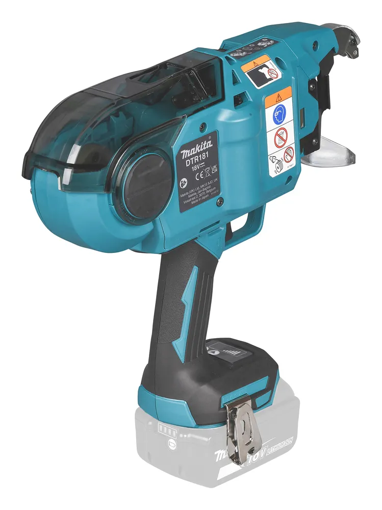 Pildil on Makita akuarmatuurisiduja DTR181ZJ, mis on varustatud akuga.