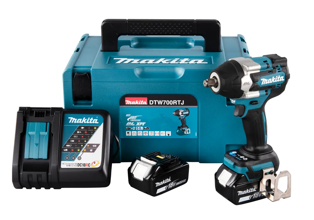 Makita akumuliatorinis smūginis veržliasukis DTW700RTJ