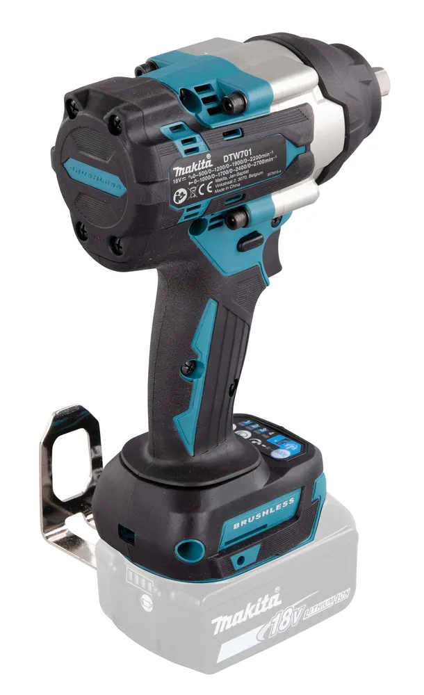 Makita cordless impact wrench DTW701Z, without battery and charger