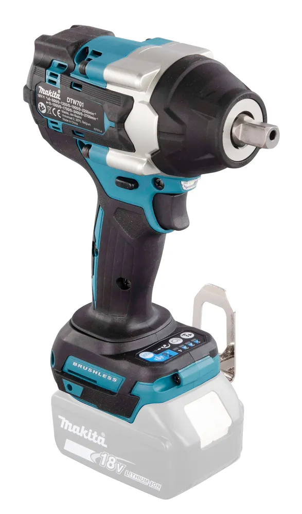 Makita cordless impact wrench DTW701Z, without battery and charger