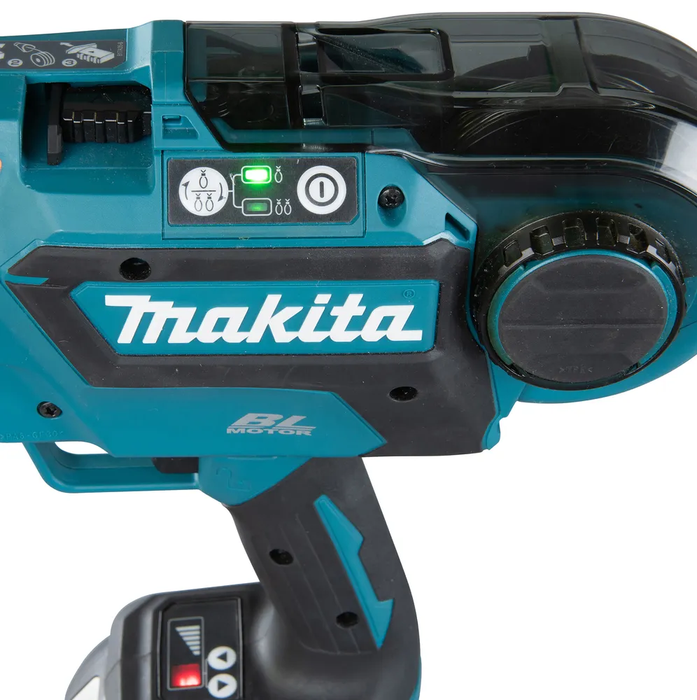 Makita аккумуляторный арматурщик DTR180ZJ, без аккумулятора и зарядного устройства