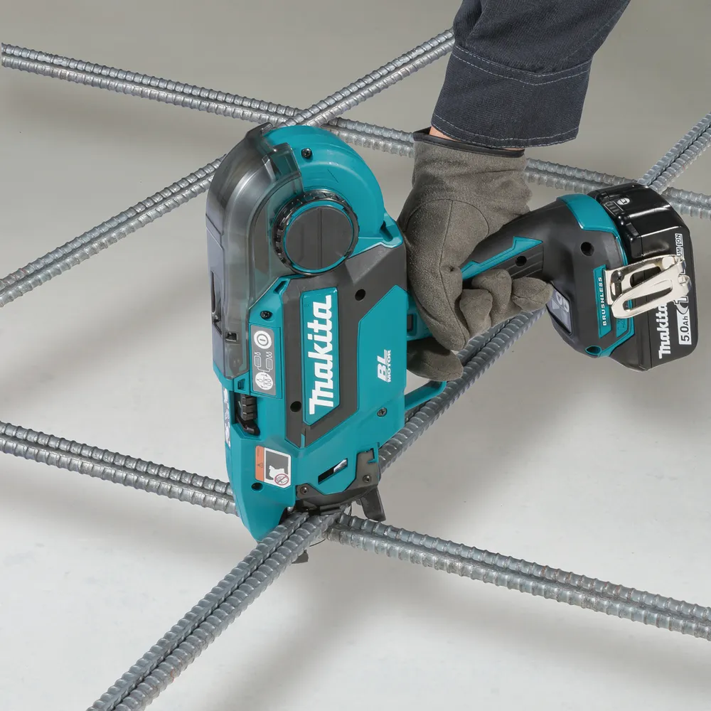 Makita аккумуляторный арматурщик DTR180ZJ, без аккумулятора и зарядного устройства