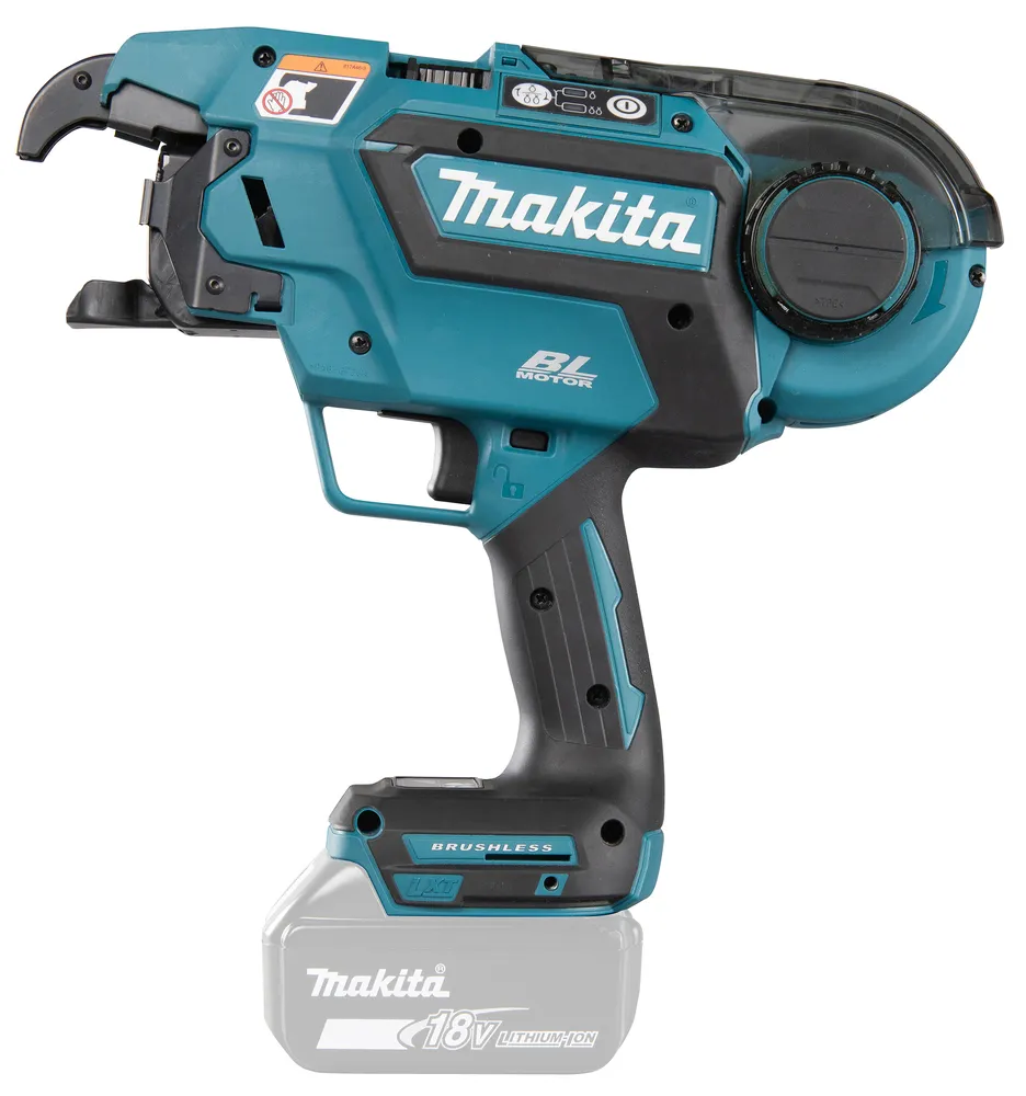 Makita аккумуляторный арматурщик DTR180ZJ, без аккумулятора и зарядного устройства