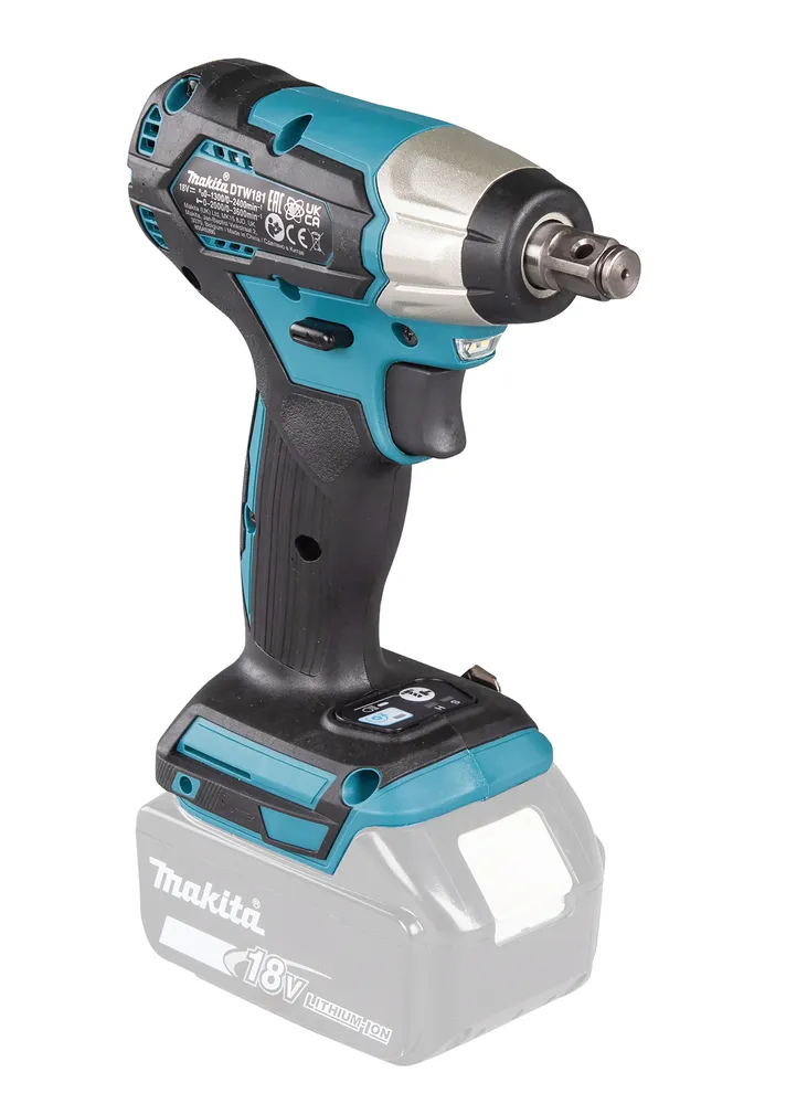 Аккумуляторный ударный гайковерт Makita DTW181Z, без аккумулятора и зарядного устройства