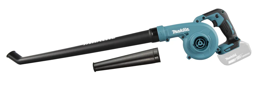Pildil on Makita akupuhur DUB186ZX1 koos eraldi oleva toruga.