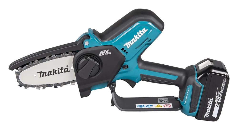 Pildil on Makita akuoksasaag DUC101SF koos akuga.