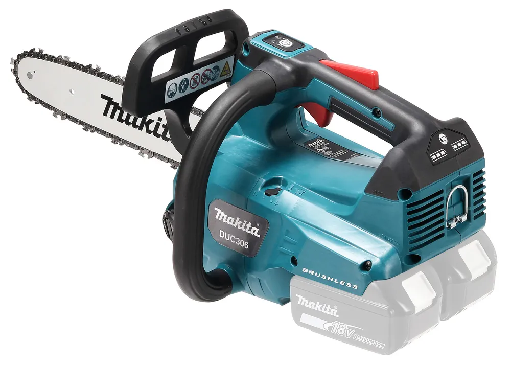 Аккумуляторная цепная пила Makita DUC306Z, без аккумулятора и зарядного устройства