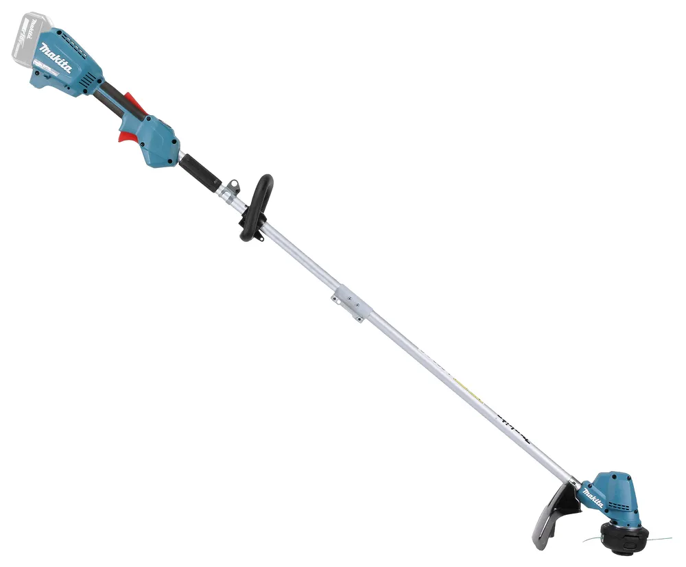 Pildil on Makita DUR192LZ akutrimmer, mis on pildistatud valgel taustal.