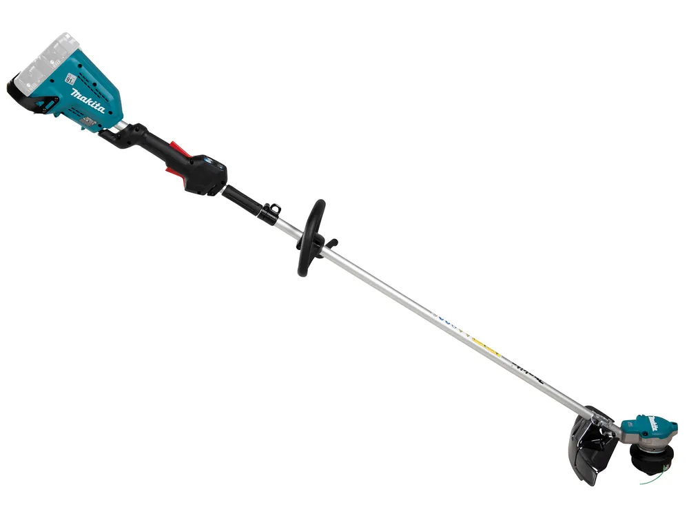 Pildil on Makita akutrimmer DUR368LZ, mis on ilma aku ja laadijata.