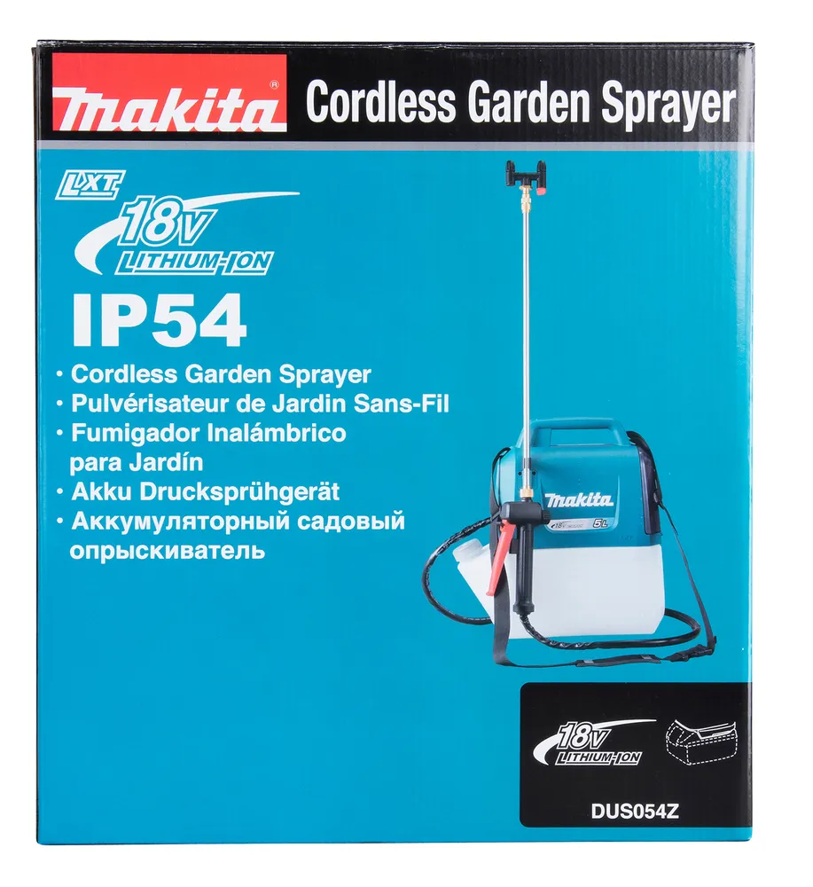 Makita cordless garden sprayer DUS054Z, without battery and charger