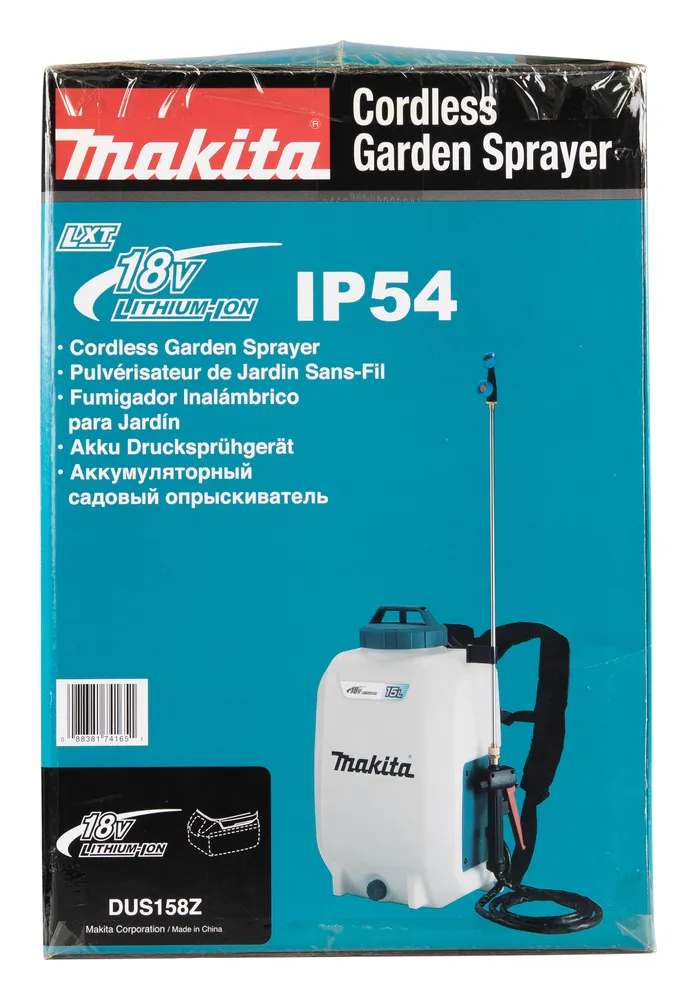 "Makita" akumuliatorinis sodo purkštuvas DUS158Z, be akumuliatoriaus ir įkroviklio