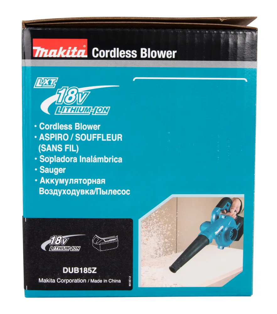 "Makita" akumuliatorinis pūstuvas DUB185Z, be akumuliatoriaus ir įkroviklio