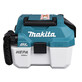 Pildil on näha Makita akutoitega vee- ja tolmuimeja DVC750LZX3, mis sobib nii kuiv- kui ka märgkoristuseks.