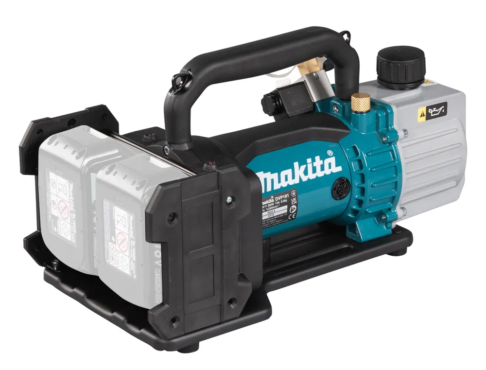 Pildil on kujutatud Makita akutoitel vaakumpump DVP181ZK.