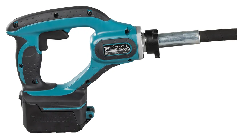 "Makita" akumuliatorinis betono vibratorius DVR450Z, be akumuliatoriaus ir įkroviklio