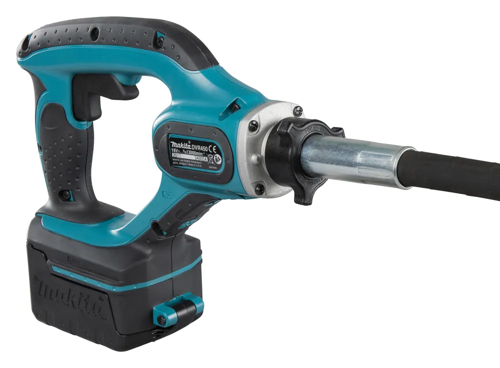 "Makita" akumuliatorinis betono vibratorius DVR450Z, be akumuliatoriaus ir įkroviklio