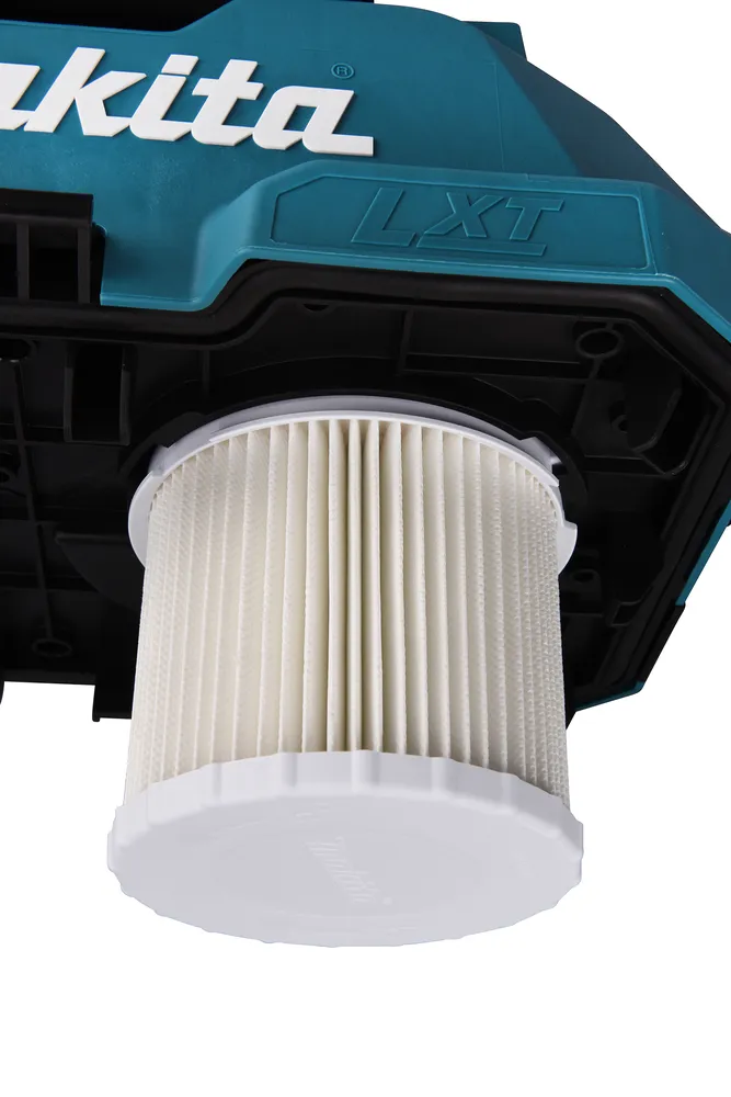Pildil on näha Makita akuga vee- ja tolmuimeja DVC750LZ tolmufilter.