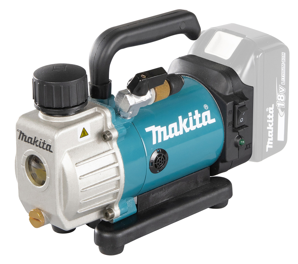Аккумуляторный вакуумный насос Makita DVP180Z, без аккумулятора и зарядного устройства