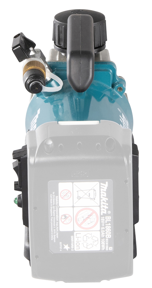 Аккумуляторный вакуумный насос Makita DVP180Z, без аккумулятора и зарядного устройства