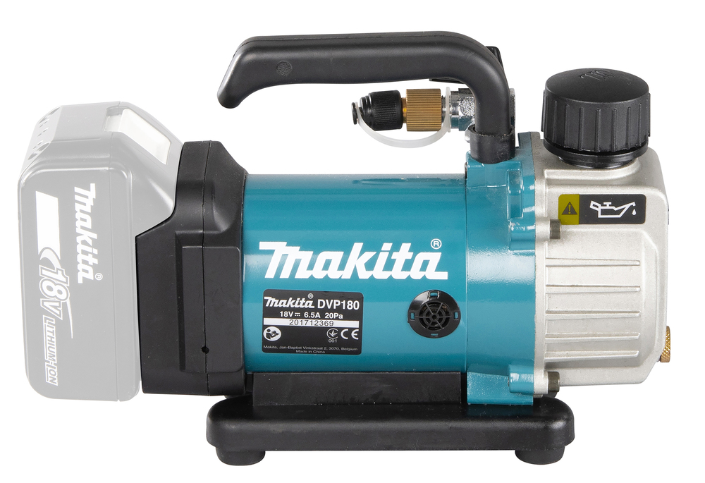 Аккумуляторный вакуумный насос Makita DVP180Z, без аккумулятора и зарядного устройства